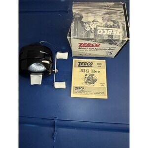Vintage Zebco 404 Big Bee Spincast Reel w/ Box & Manual – Tulsa OK